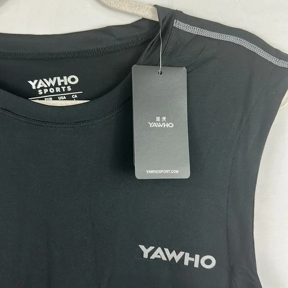 Men's Tank Tops Quick Dry Workout Swim Beach Shirts Sleeveless Large - Picture 7 of 11